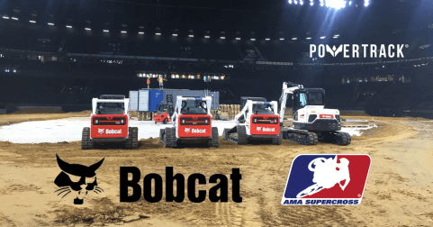 Bobcat au service de JLFO pour le plus grand circuit européen de Supercross